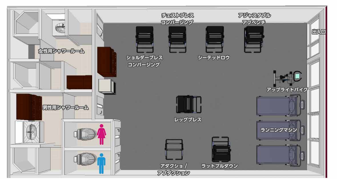 4Fフロアマップ